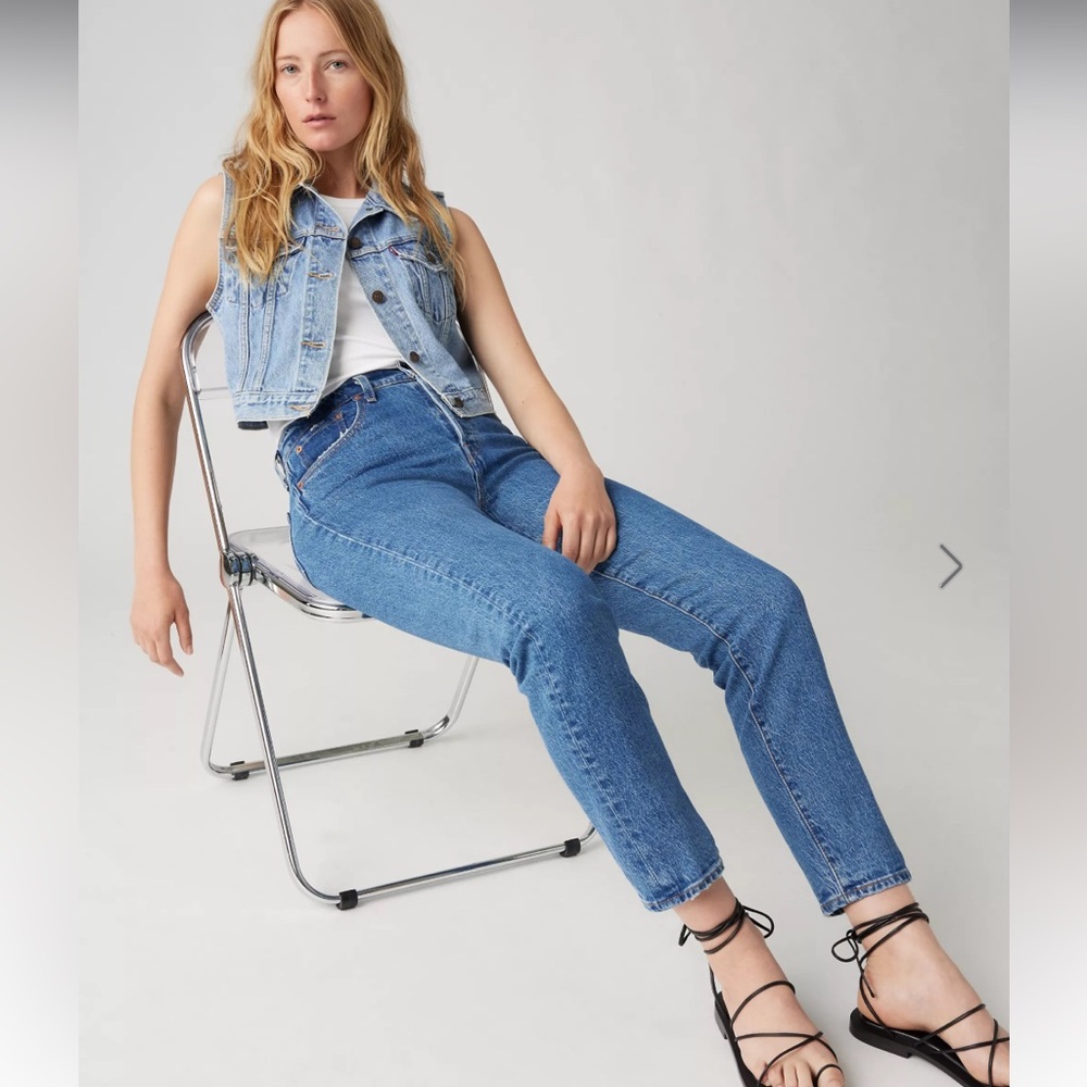 Levi’s 501 Original cropped size 28